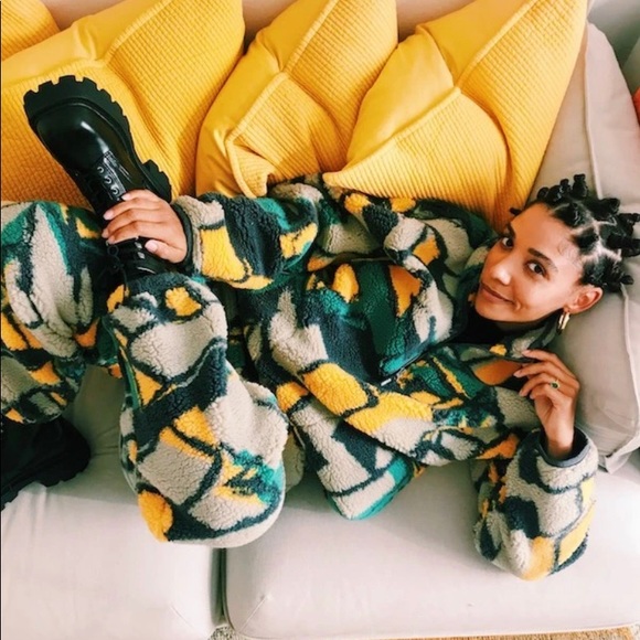 STUSSY Block Sherpa Pullover - Picture 6 of 6